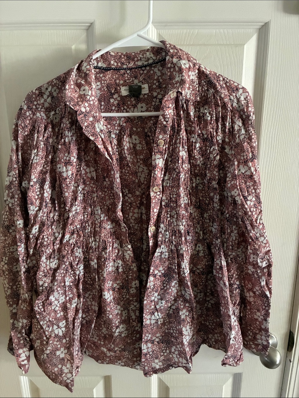 Pilcro floral button down XS